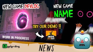 MEET the NEW VILLAIN 👺 NEW GAME NAME 👀  INDIE DEV DAY BARCELONA 🎮 JOIN our TELEGRAM 💬 NEWS