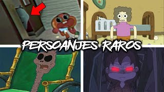 10 Personajes Raros en Caricaturas de tu Infancia