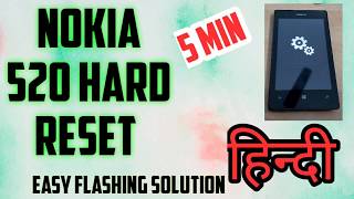 Nokia Lumia 520 hang on logo solution ,screen lock, hard reset