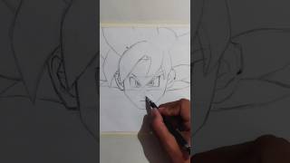 GOKU DRAW | ANIME DRAW | DRAWING SKETCH BOOK | PENCIL DRAW