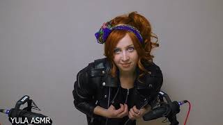 Асмр кожаная куртка  Аsmr leather jacket (Reupload / Yula Asmr)