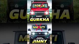 Gurkha vs Jimny | Which Is Best Off-roader ? | #yashautocars #marutijimny #forcegurkha