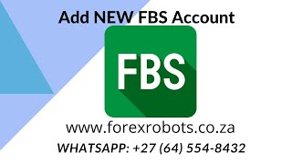 Add New FBS Cent account