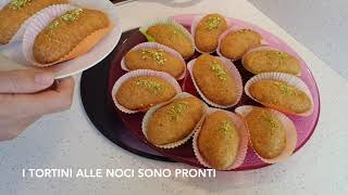 Il dessert più amato delle feste: Tortino alle noci