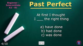 #quiz Past Perfect (10) #english #englishgrammar #past #perfect #tense