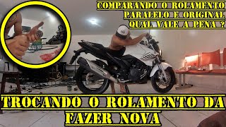 ARRUMEI O QUE DESTRUIU A MOTO NOVA *COMPENSA PEÇA PARALELO OU NÃO?!*