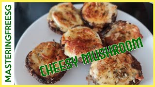 Cheesy Mushroom Snack