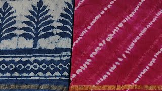 Chanderi Silk Sarees | Azrakh Prints | Bagru Prints | 31st Aug 24 | 9121006787