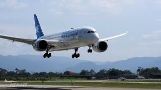 Air Europa B787-8 EC-MMX Landing at La Mesa Int. MHLM