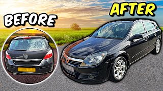 PREPPING THE £500 VAUXHALL ASTRA FOR SALE FLIPPING CARS FOR PROFIT