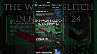 THE WORST GLITCH IN MADFUT 24 #shorts #madfut