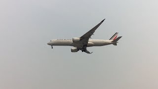 【Vancouver Airport Compilation 2】Air France A350! | Planes landing in wild fire smoke #aviation