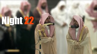 [HD AUDIO] Makkah Taraweeh Night 22 Led by Sheikh Juhany 1444-2023