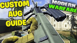 MW AUG AR Customization - Best setup and AUG Assault rifle build guide - COD Modern warfare