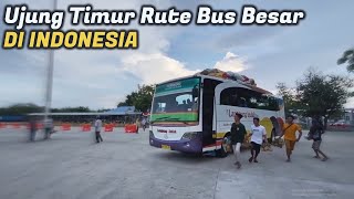 Ujung Timur Rute Bus Besar di Indonesia ! Trip Naik Bus Ke Bima dengan Bus Dunia Mas