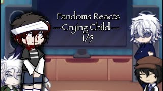 Fandoms react 1/5 | C.C Afton | My Au! | GL2 | Gacha reacts