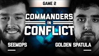 Seemops vs GoldenSpatula - Quarter Final 1 - Game 2 - Commanders in Conflict