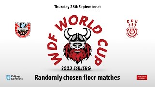 WDF World Cup 2023 in Esbjerg Thursday - Denmark - Randomly chosen floor matches