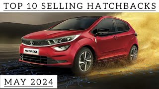 Top 10 selling hatchbacks with prices ! May 2024