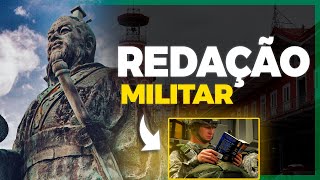 A REDAÇÃO NOS CONCURSOS MILITARES