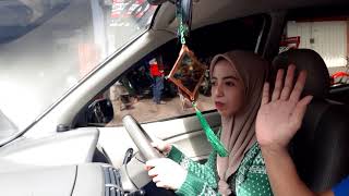 🚘MULAI TANTANGAN🚘NABILA🚘MASIH RAGU-RAGU MENYALIP&BERSALIPAN DI JALAN PERKOTAAN PADAT KENDARAAN🚘