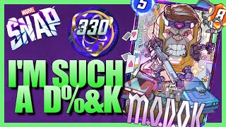 My BEST performing Deck this season!  Have we been sleeping on MODOK?? - MARVEL SNAP