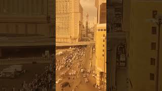 Amazing view of Haram Makkah | Raynnat plaza Ajyad | Clouds #like #subscribe #islam