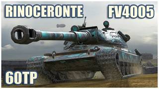 60TP, Rinoceronte & FV4005 • WoT Blitz Gameplay