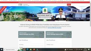 TUTORIAL PENDAFTARAN PPDB SMK 2023 PROVINSI BANTEN