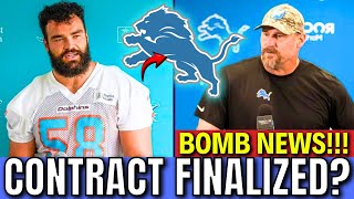 SHOCKING NEWS! DAN ANNOUNCES! BIG STAR COMING? DETROIT LIONS NEWS