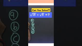 Square Root Multiplication #maths #viralshorts