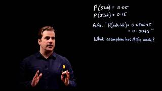 Independent Probabilities. GCSE 9-1 Maths Edexcel Specimen Paper 1H Q16