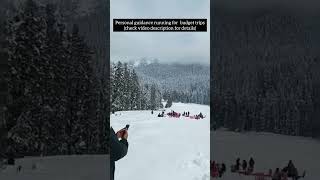 Baisaran Valley Pahalgam Feb 2023| Kashmir Snowfall 2023| Gulmarg Pahalgam Tour 2023