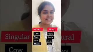 plural in English grammar।। Singular plural in English।।#englishshorts#short #1minuteenglish