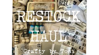 RESTOCK HAUL ……………Washi Tape Shop,Heidi Swapp, Amazon & Tim Holtz…#junkjournals