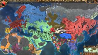 EU4: Always War Mod Timelapse