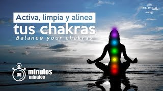 Alineacion de CHAKRAS. Limpiar los 7 chakras. Comprobado!