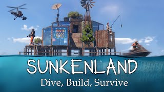 SUNKENLAND | СТРОИМСЯ С НОЛЯ | НА МАКСИМАЛКЕ | СТРИМ #5