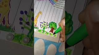 Mini diary art 🎨 | Mini journey with me ☺️