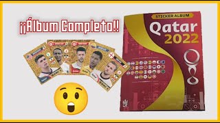 ¡Álbum QATAR 2022! ¿Álbum COMPLETO con dos paquetones?? + Información de JUGADORES y más