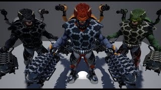 Sci Fi Beast (UE4 Character Demo)