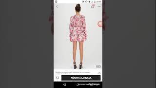 Vestido de flores casual de shein