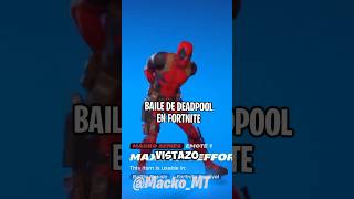 Así será el baile de Deadpool en Fortnite! ❤️💛 #fortnite #emotes #deadpool #new #concepto #shop