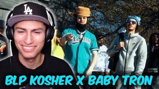 Freeze Reacts to BLP KOSHER "Pro Open" ft. BABY TRON