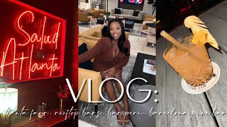 WEEKLY VLOG⇢ Atlanta Fair, Rooftop Bars, Bar Peri, Barcelona Wine Bar!