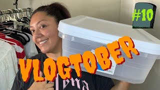 VLOGTOBER 10TH: Organize some Vintage with me! Closet Clear out for Buffalo Exchange!