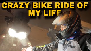 CRAZIEST MOTORBIKE TRIP OF MY LIFE | DENSE FOG-J&K 🇮🇳 #tigerkoul #ayodhya