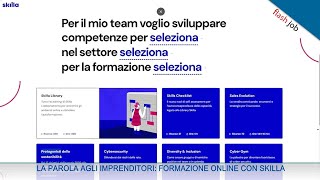 Flash job 19/12/2023 - La parola agli imprenditori: formazione online con Skilla