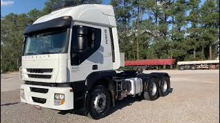 Iveco Stralis 440 branco 2013 Automatico