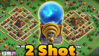 Easy to 2 Shot Capital Peak In Clan Capital | Best Clan Capital Attack Strategy